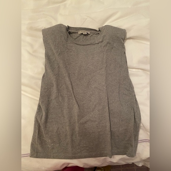 All Saints | Tops | All Saints Sparkle Charcoal Gray V Neck Tshirt In Sz S One Tiny Hole On Back - Foto 11